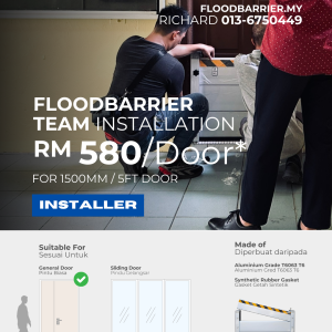5ft FloodPanel Installation Service