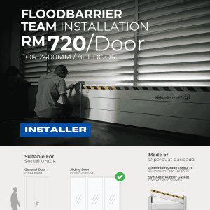 8ft FloodPanel Installation Service